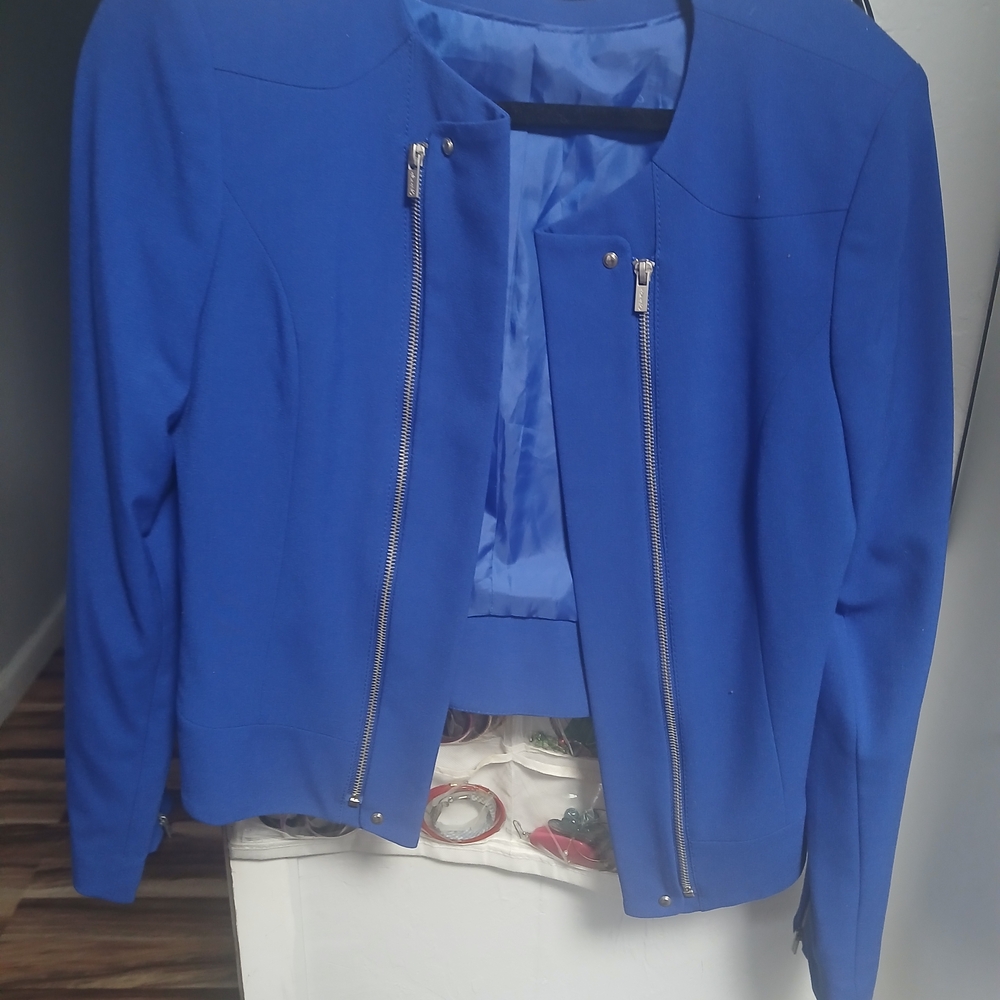 Calvin Klein Collection Royal Blue Blazer